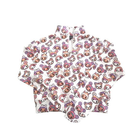 tokidoki Tops - tokidoki Donutella Slightly Cropped Toss Up Pullover - Size S Women's